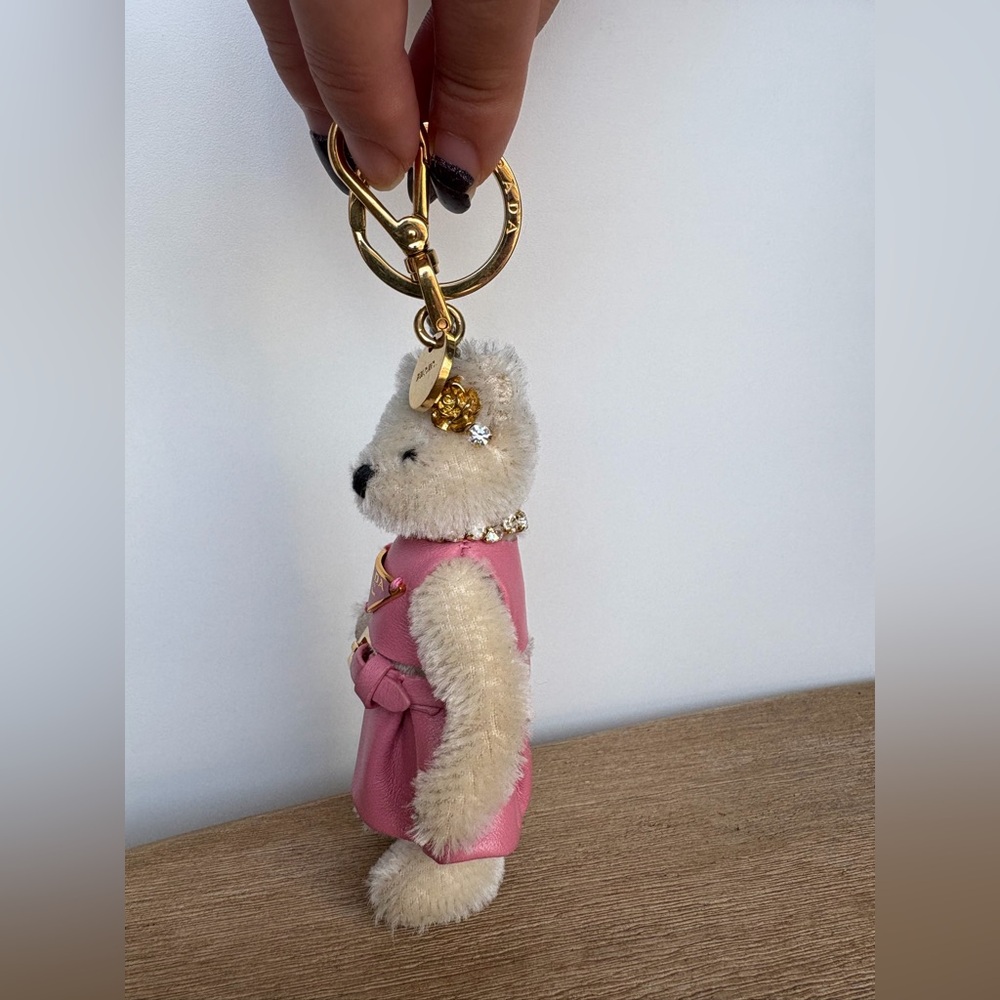 Prada Teddy Keychain Charm - Picture 4 of 12